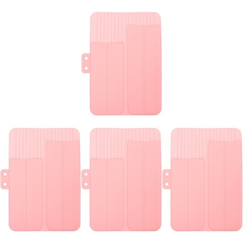 Compact pink silicone curling - pink,