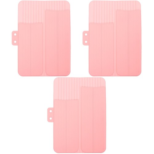 Pink silicone curling - pink,