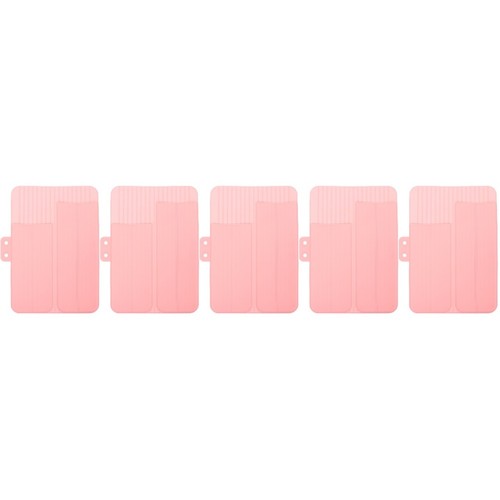 Pink silicone curling iron - pink,